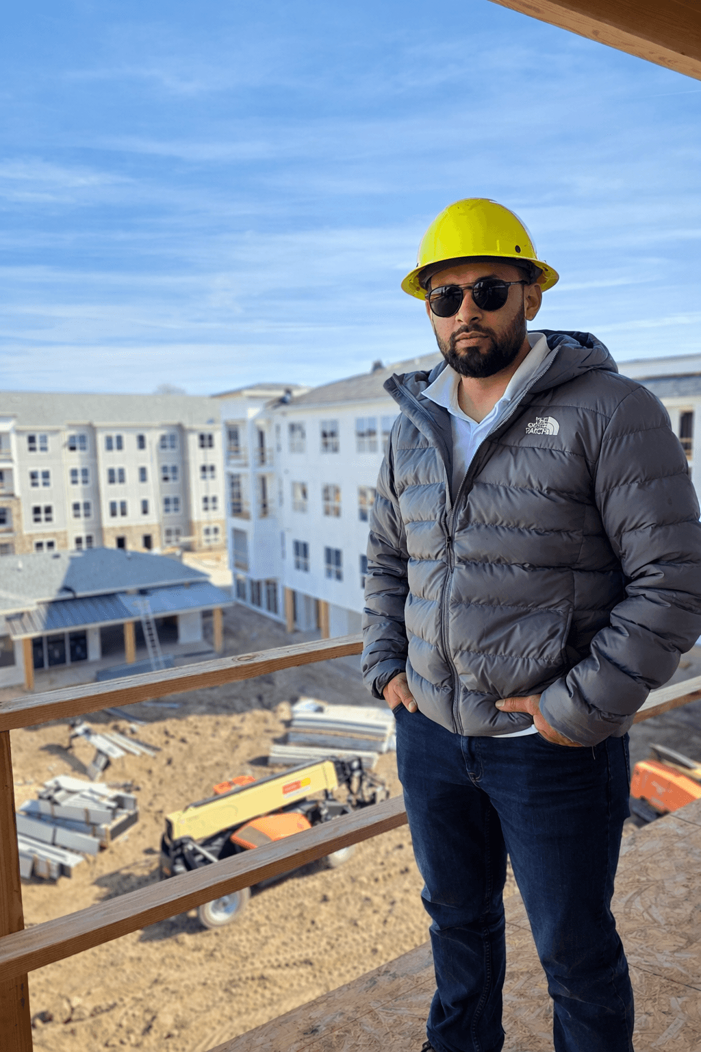 Lenyn, owner of NK Construction, concrete contractor in Dallas, NC